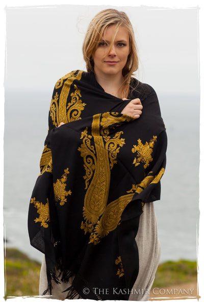 Oro Jaune d'amérique Royale Paisley Shawl