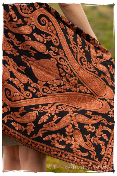 Rococo Cuivre Français Palais Antiquaires Shawl