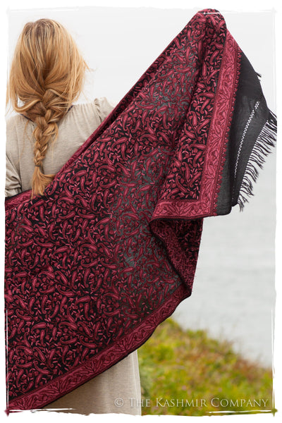 Le Chateau Gloxinia Paisley Shawl