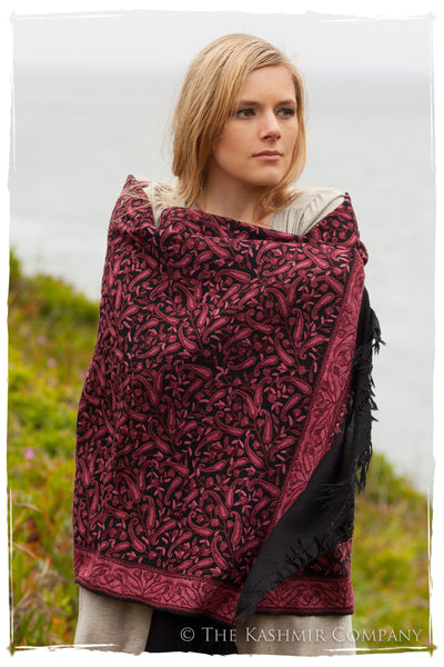 Le Chateau Gloxinia Paisley Shawl