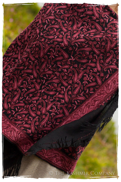 Le Chateau Gloxinia Paisley Shawl