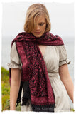 Le Chateau Gloxinia Paisley Shawl