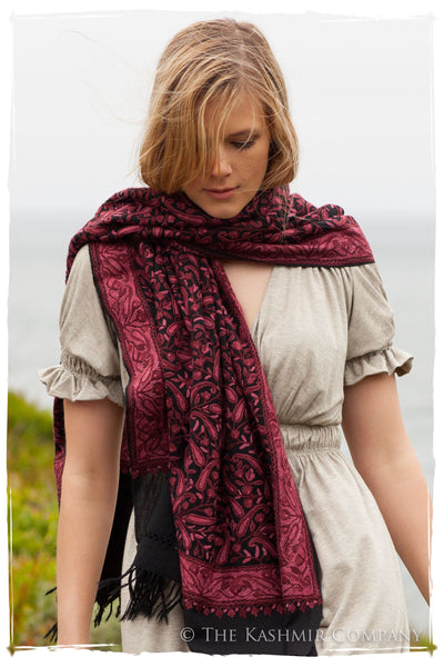 Le Chateau Gloxinia Paisley Shawl