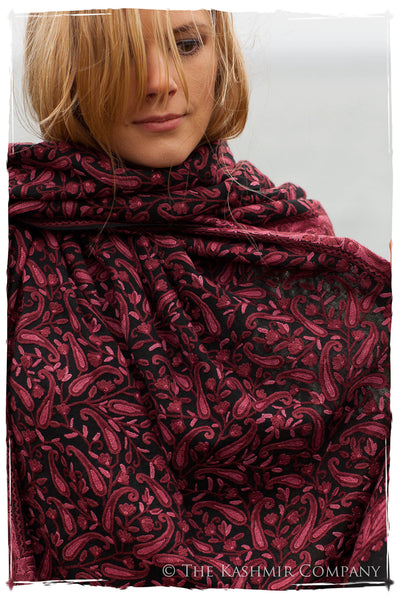 Le Chateau Gloxinia Paisley Shawl