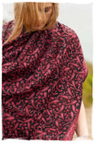 Le Chateau Gloxinia Paisley Shawl