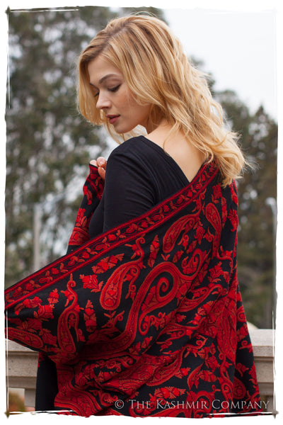 Rococo Rouge Palais Antiquaires Shawl