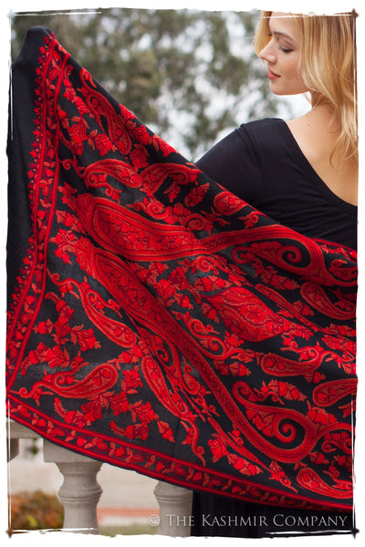 Rococo Rouge Palais Antiquaires Shawl