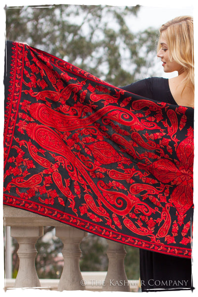 Rococo Rouge Palais Antiquaires Shawl