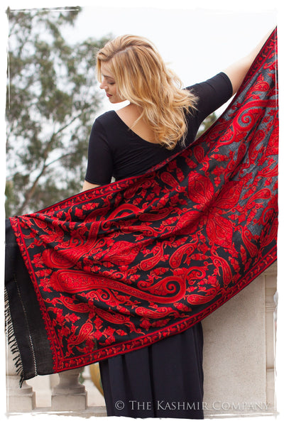 Rococo Rouge Palais Antiquaires Shawl