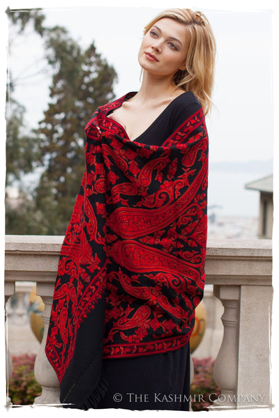 Rococo Rouge Palais Antiquaires Shawl