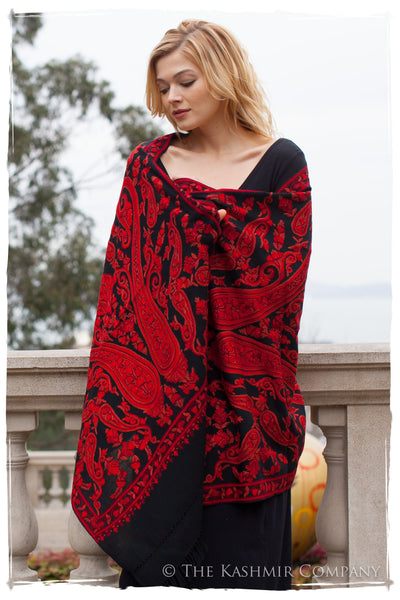 Rococo Rouge Palais Antiquaires Shawl