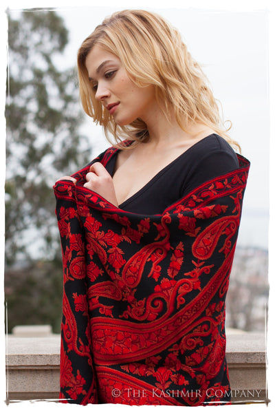 Rococo Rouge Palais Antiquaires Shawl