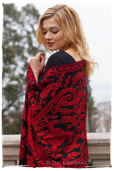 Rococo Rouge Palais Antiquaires Shawl