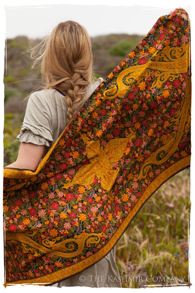 Jardin de élégance Mimosa Antiquaires Shawl