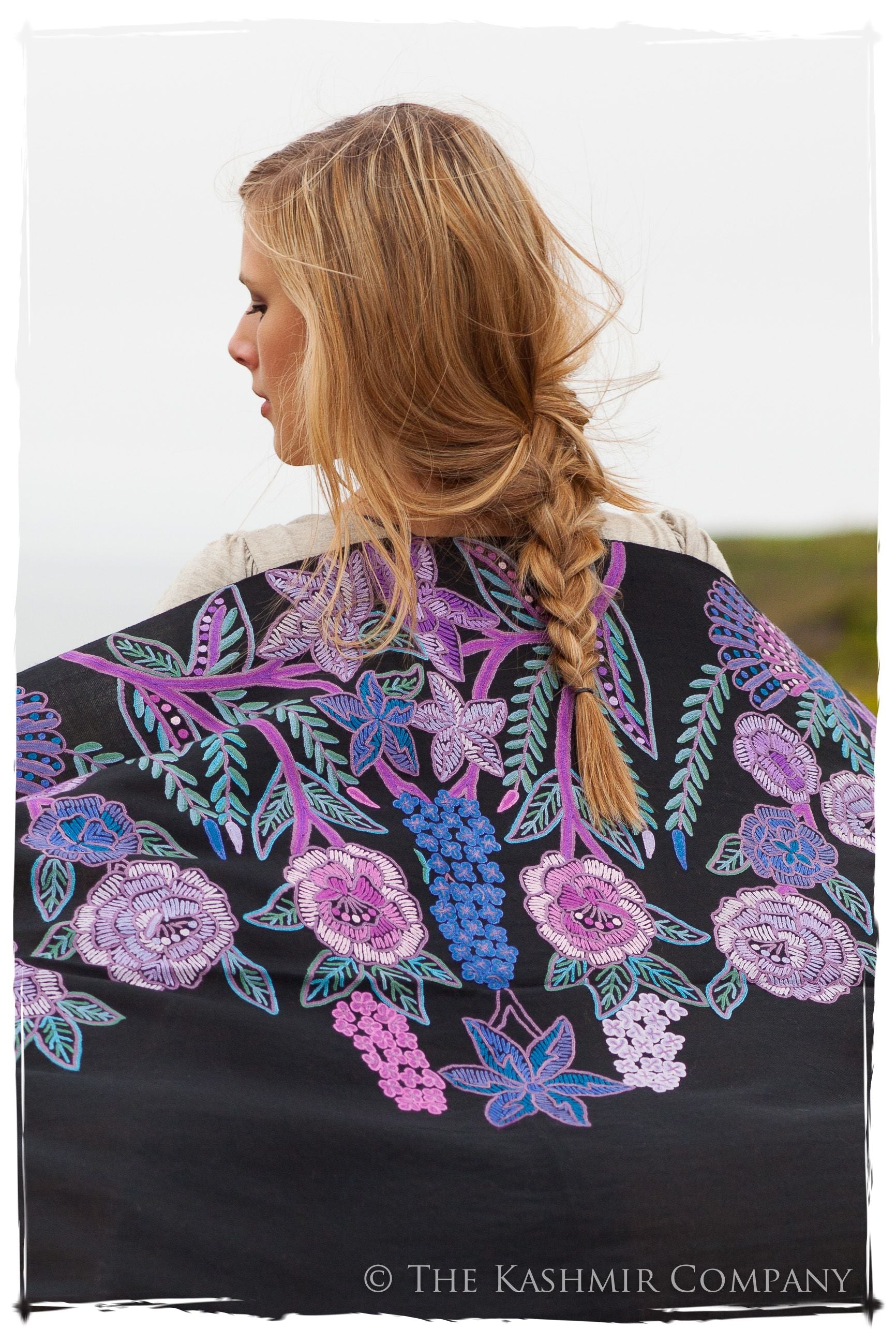 Nouvelle Soirée Byzantium Noir Shawl