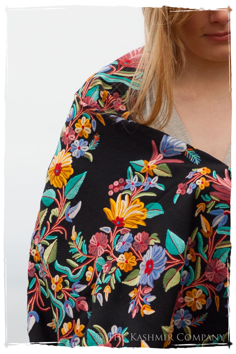 Romance Jardin d'Eden Antiquaires Shawl
