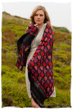 Les Nouvelles Fil Dessiné Française Maple Noir Shawl