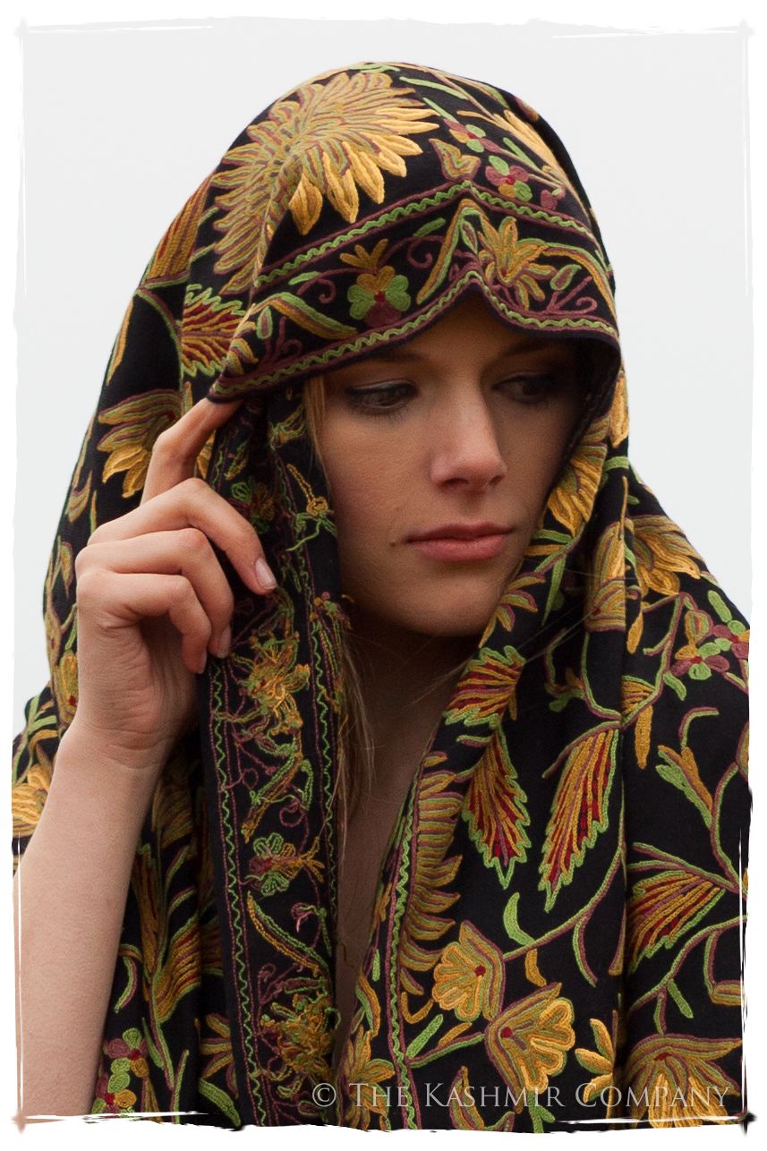 Fleur du Soleil Palmier Oasis Renoirs Dream Shawl