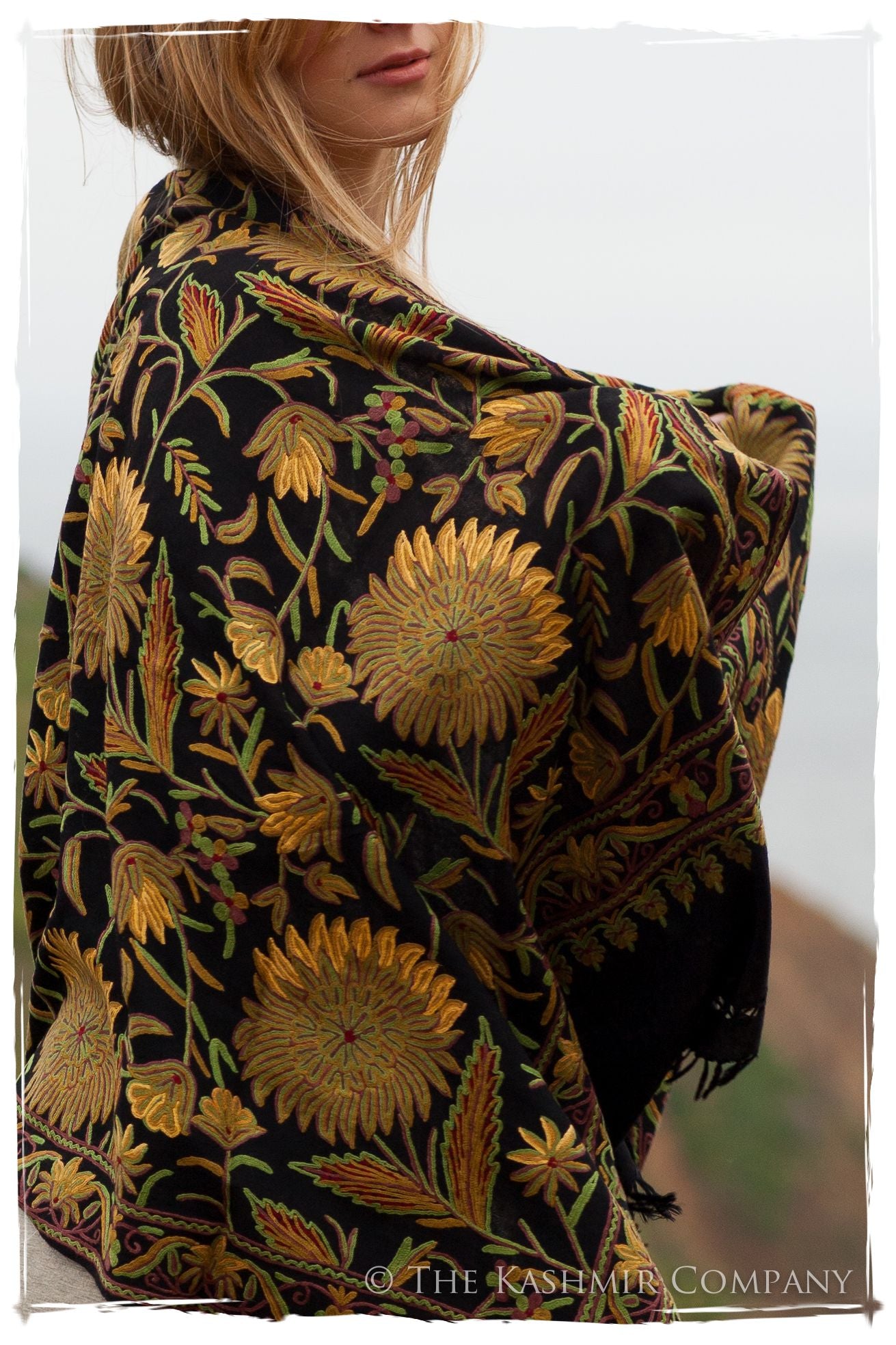 Fleur du Soleil Palmier Oasis Renoirs Dream Shawl