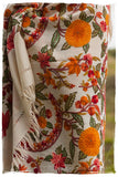 Fleurs du Soleil Ivoire Renoirs Dream Shawl