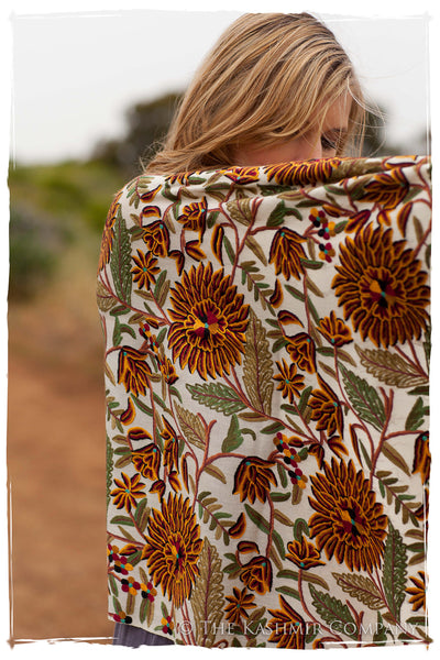 Fleurs du Soleil Contour Renoirs Dream Shawl