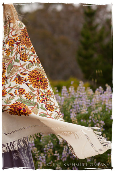 Fleurs du Soleil Contour Renoirs Dream Shawl