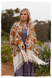 Fleurs du Soleil Contour Renoirs Dream Shawl