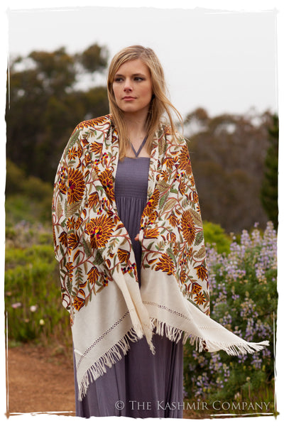 Fleurs du Soleil Contour Renoirs Dream Shawl