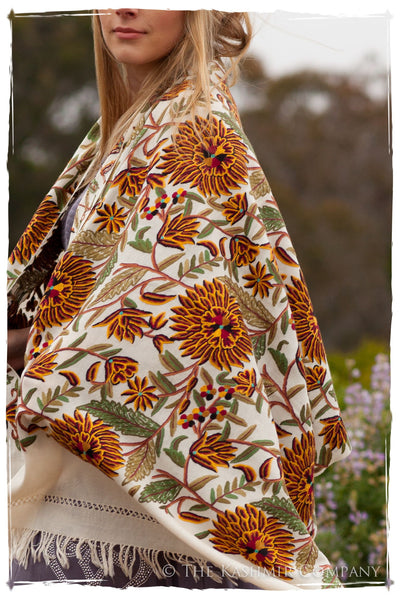 Fleurs du Soleil Contour Renoirs Dream Shawl