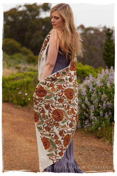 Fleurs du Soleil Contour Renoirs Dream Shawl