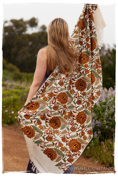 Fleurs du Soleil Contour Renoirs Dream Shawl