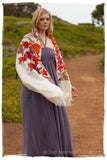Nouvelle Soirée Rio Garnet Ivory Shawl