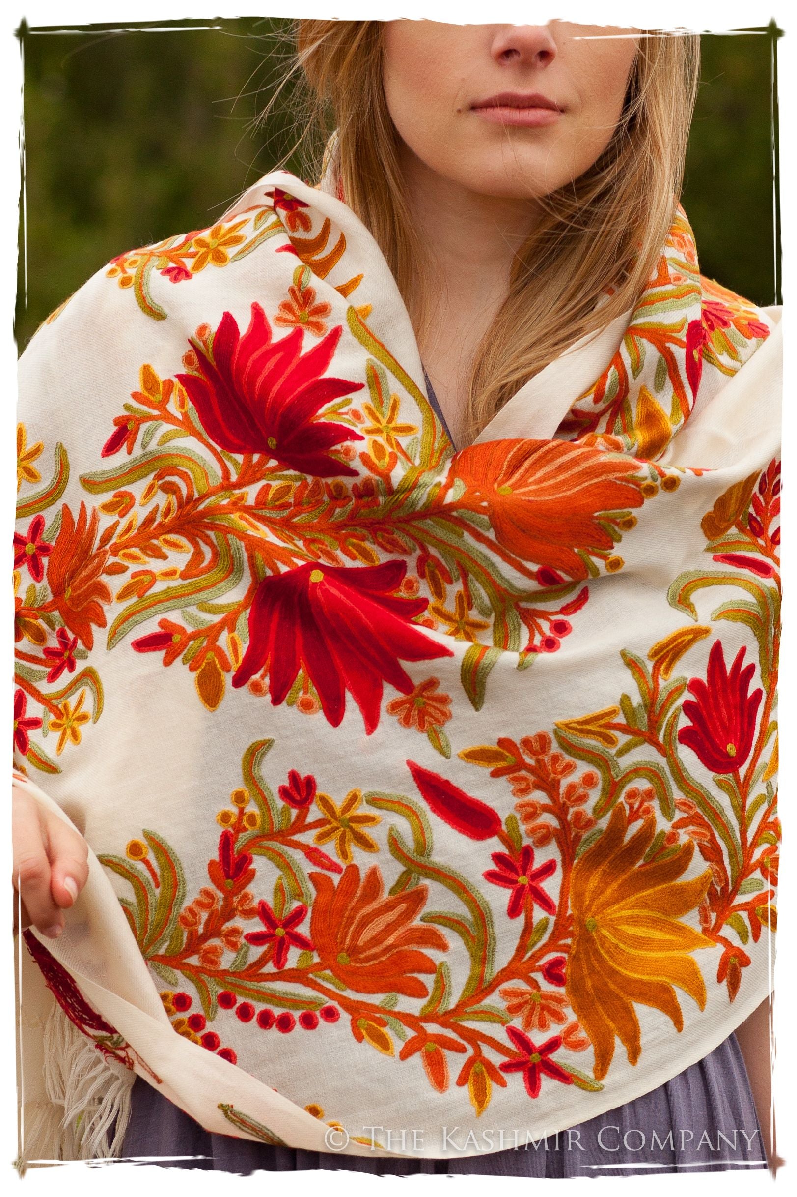 Feu de Zorastrien Antiquaires Shawl