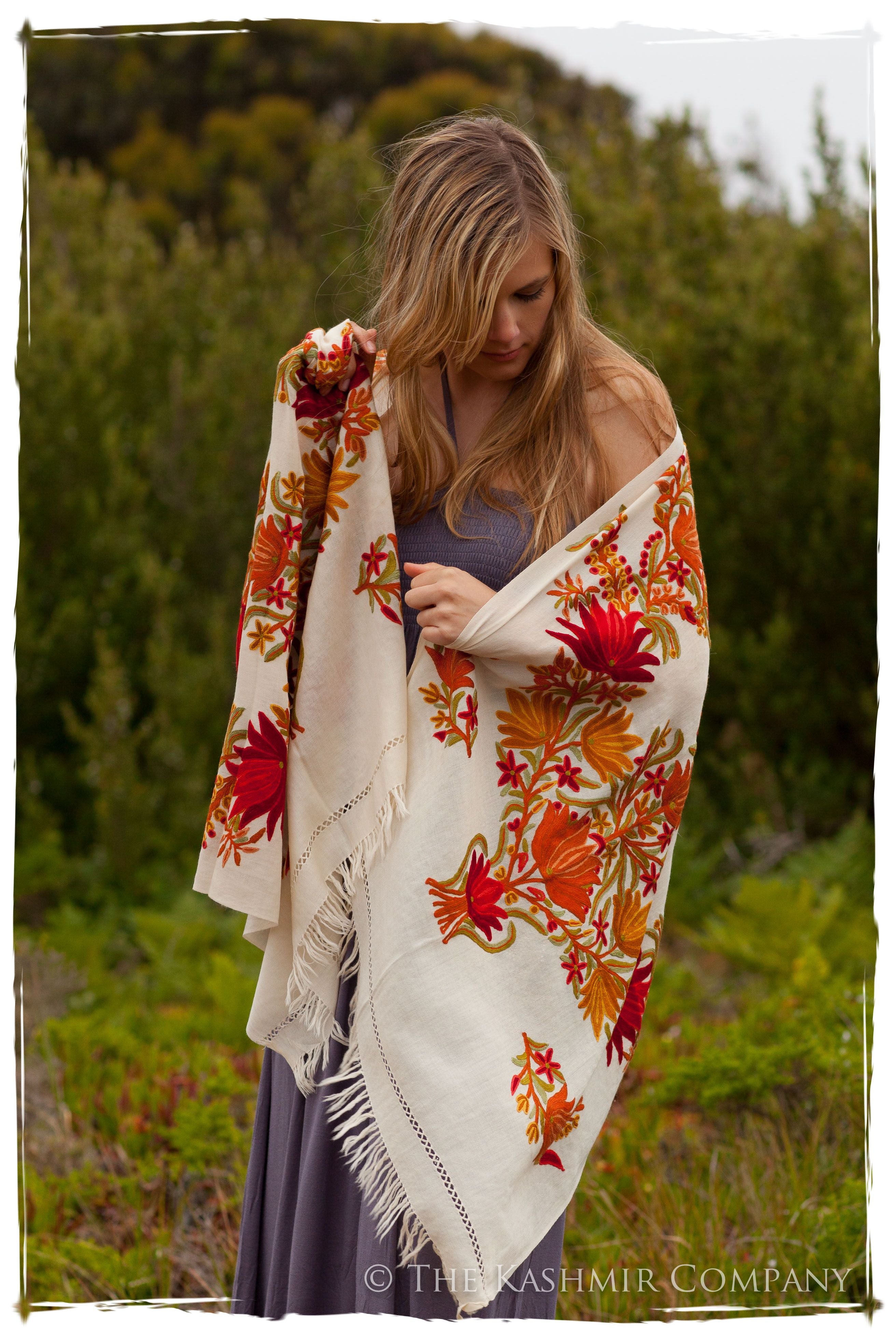 Feu de Zorastrien Antiquaires Shawl