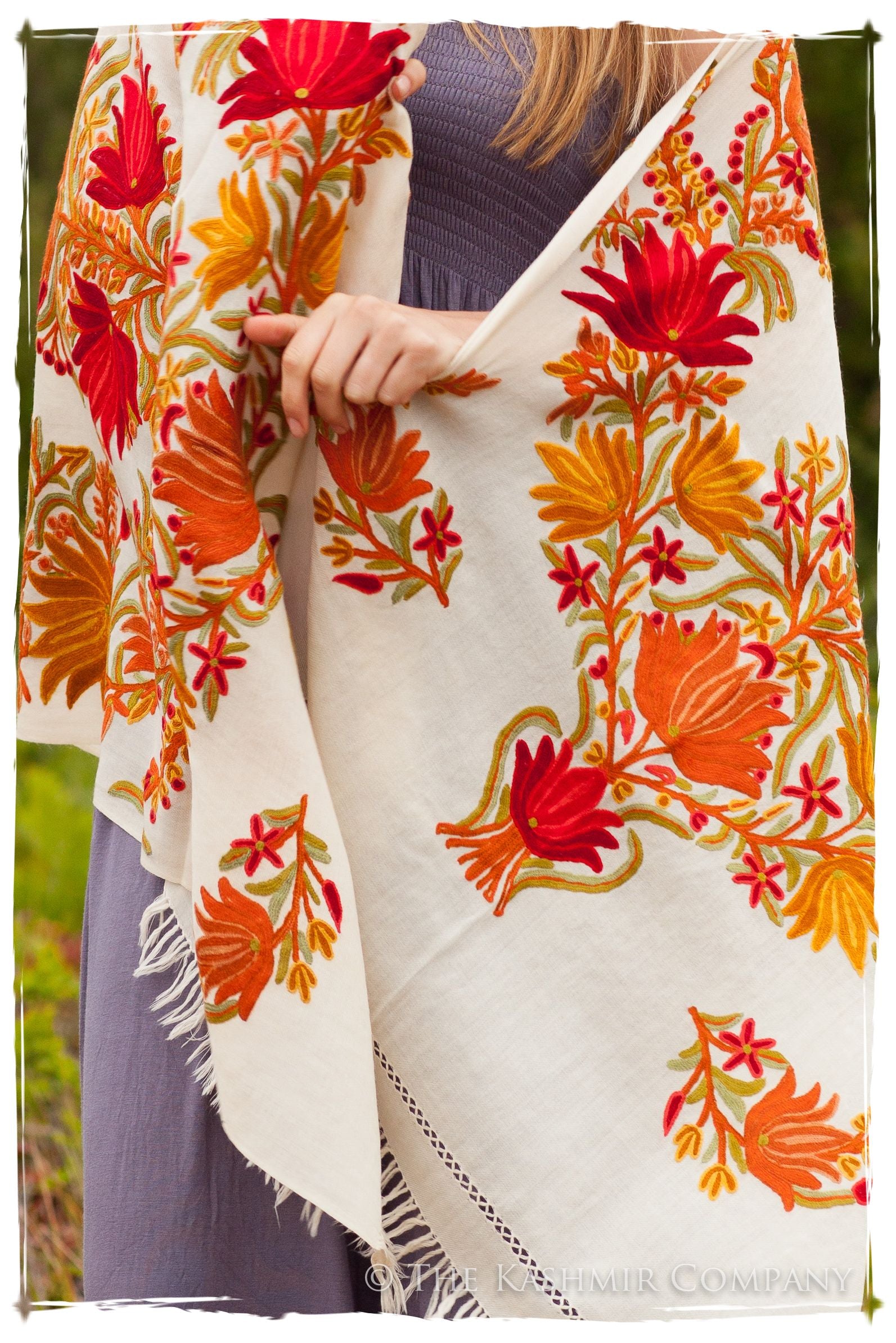 Feu de Zorastrien Antiquaires Shawl