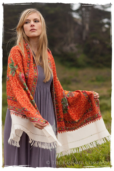 Jardin de Cayenne Paisley Antiquaires Shawl