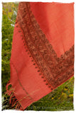 Trois Frontière Rose de Porcelaine Mascarade Shawl