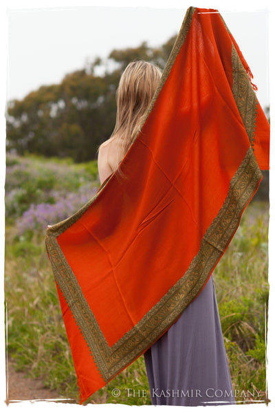 Trois Frontière Emberglow Mascarade Shawl