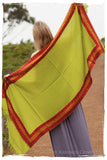 Trois Frontière Kiwi Mascarade Shawl