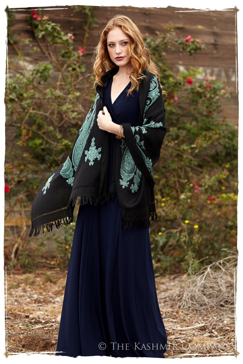 Bleu de la Mer Shawl