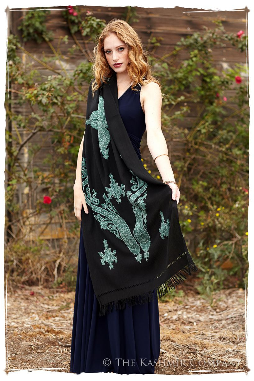 Bleu de la Mer Shawl