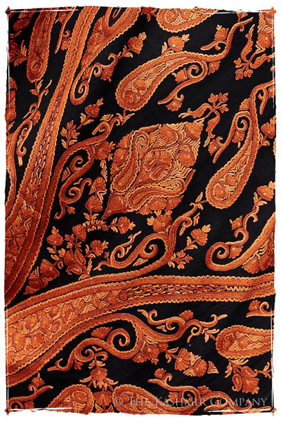 Rococo Sienna Paisley Antiquaires Shawl