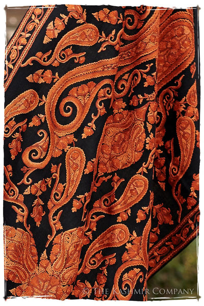 Rococo Sienna Paisley Antiquaires Shawl