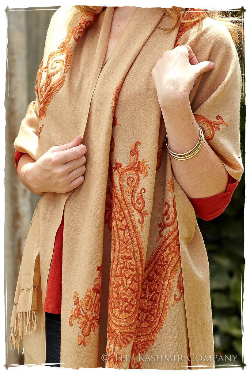 Rouille Paisley Chale Shawl