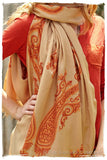 Rouille Paisley Chale Shawl