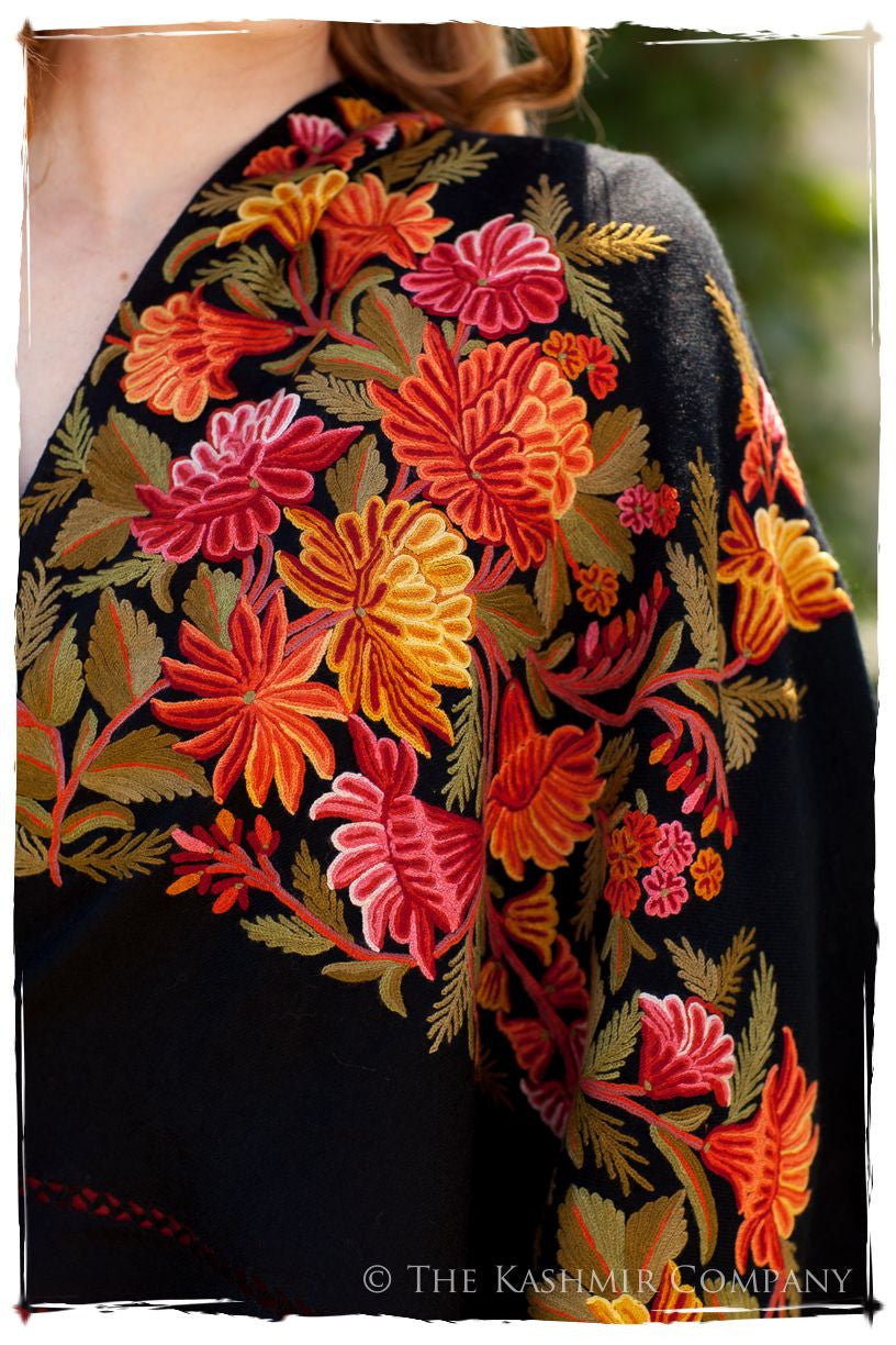 Frontiere Jardin Aurora Mascarade Shawl