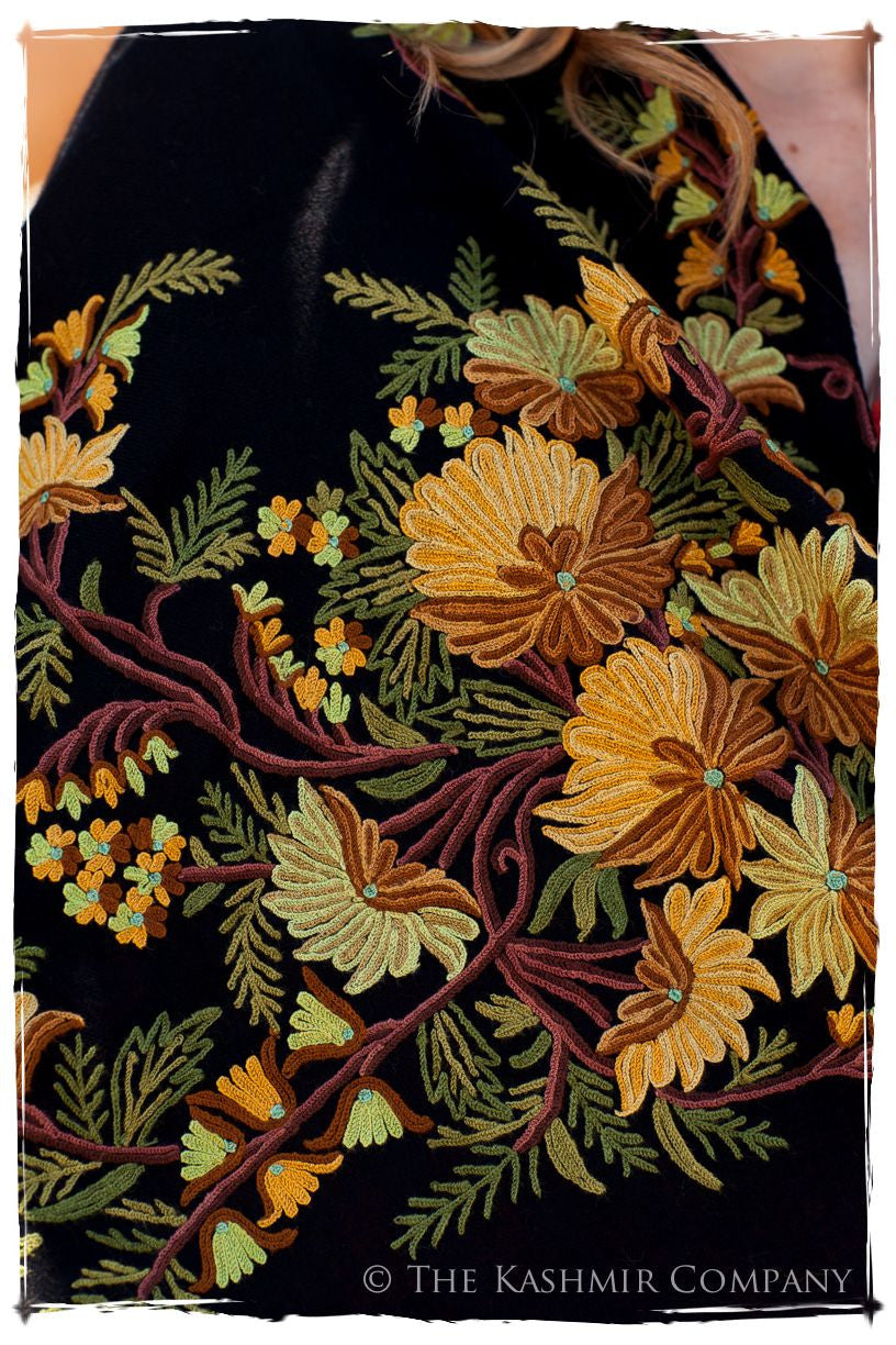 Frontiere Jardin Jaune Mascarade Shawl