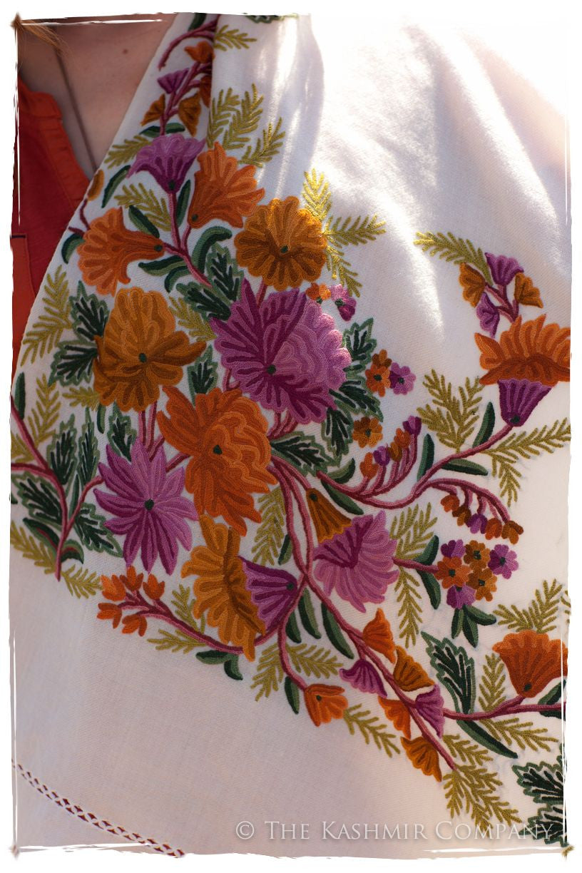 Frontiere Jardin de Lilas Mascarade Shawl
