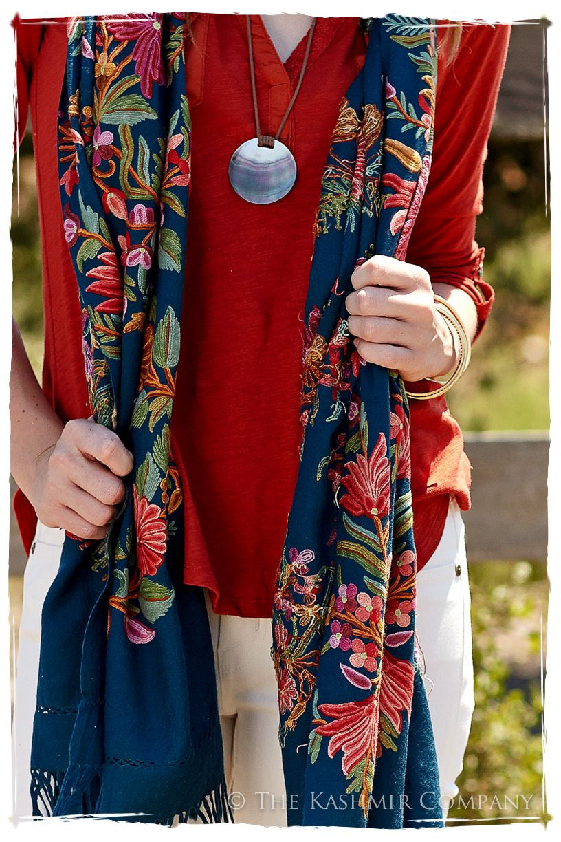 Jardin de Paris de Notre-Dame Shawl
