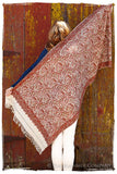 Prairie Francais Adobe Paisley Shawl